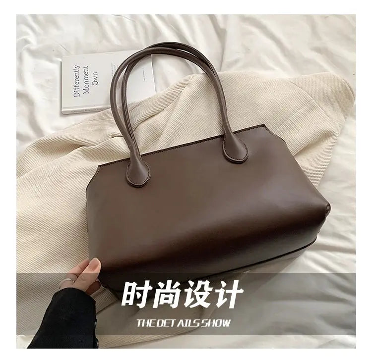 Shoulder Bag 2024 New Underarm Casual Bag Summer Simple Day Temperament Fashion Crossbody Bag Bolsa crossbody de gran capacidad